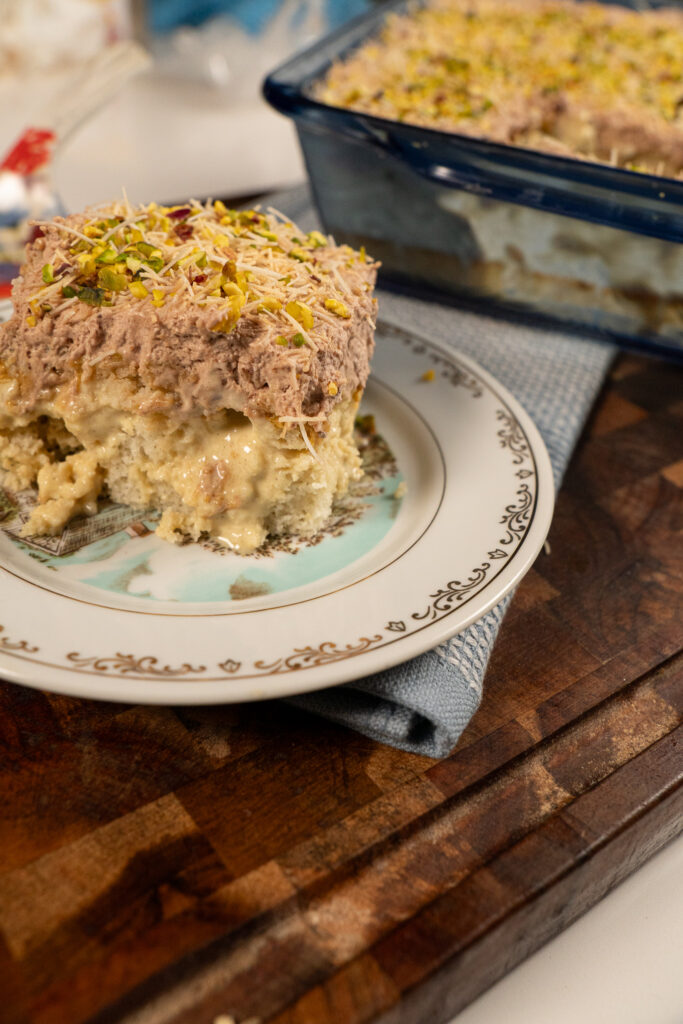 Dubai Chocolate Tres Leches